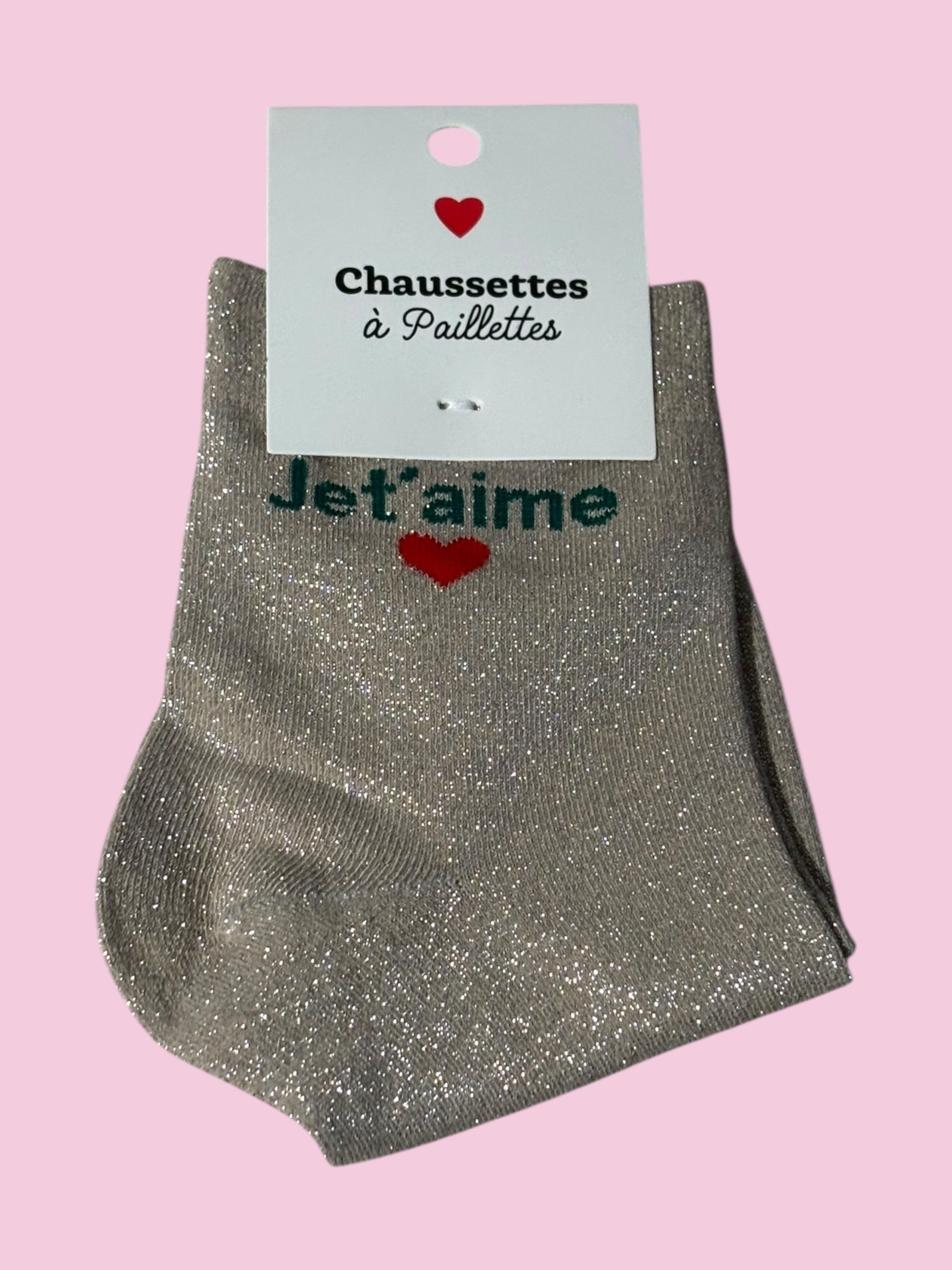 Chaussettes "Je t’aime"