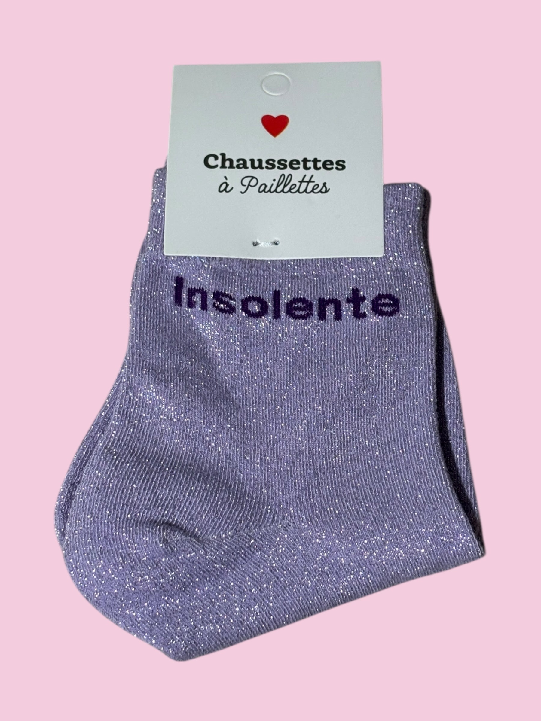 Chaussettes "Insolente"