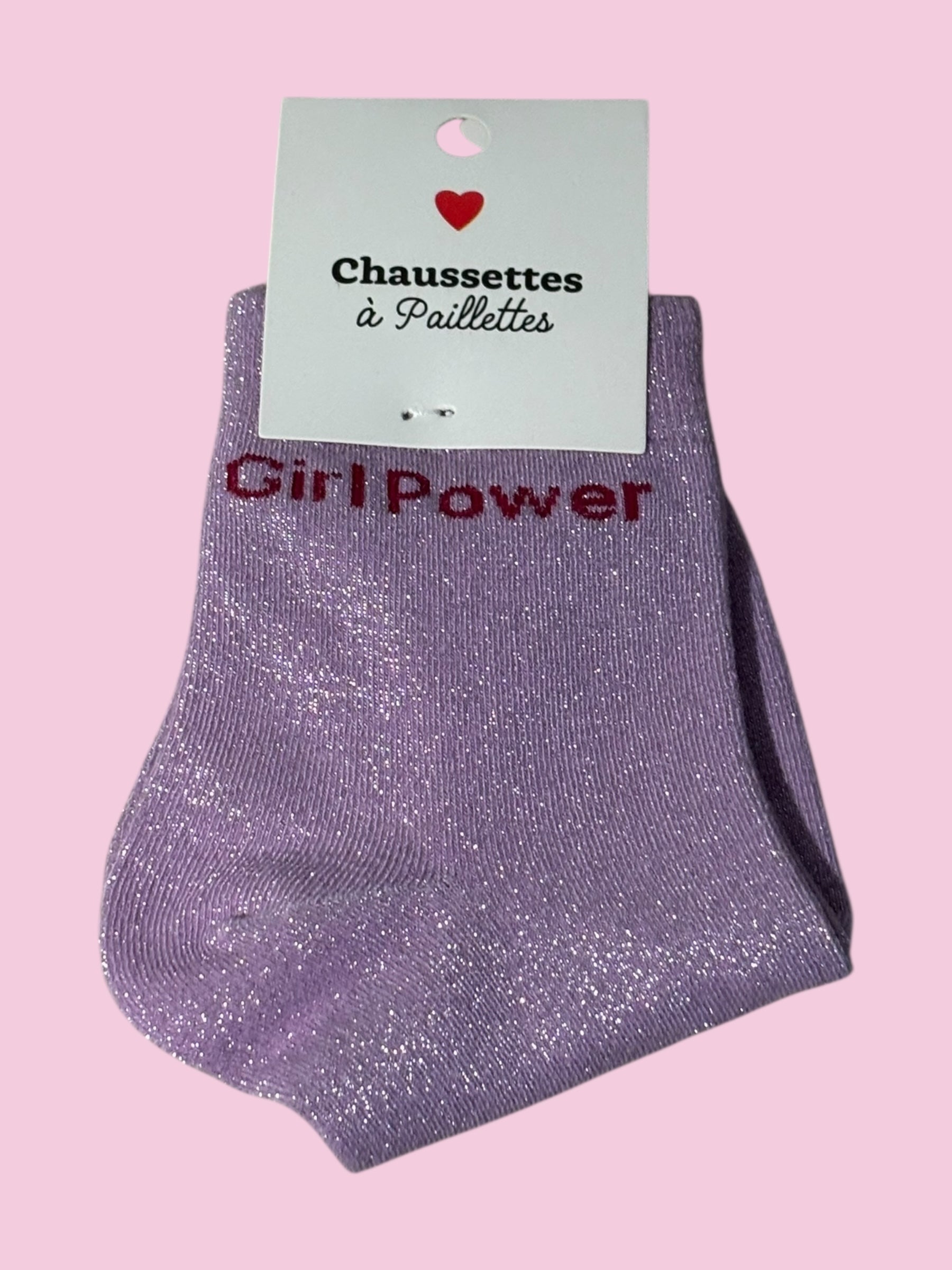 Chaussettes "Girl Power"