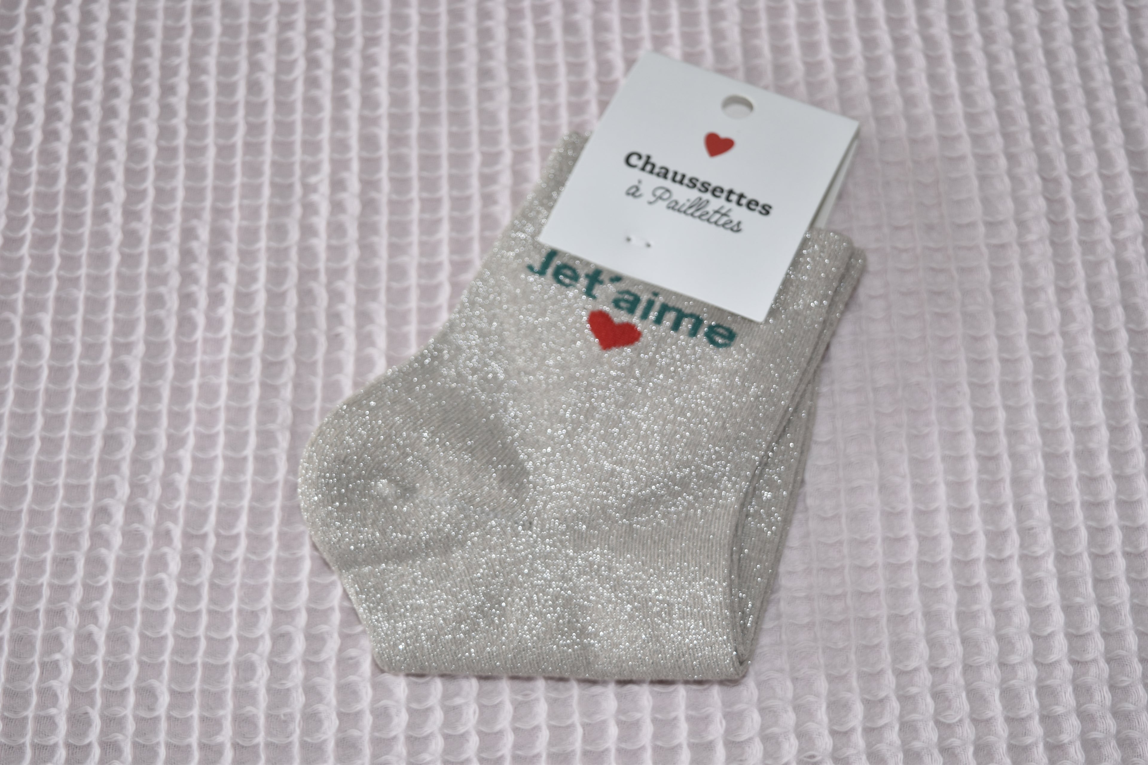 Chaussettes "Je t'aime"