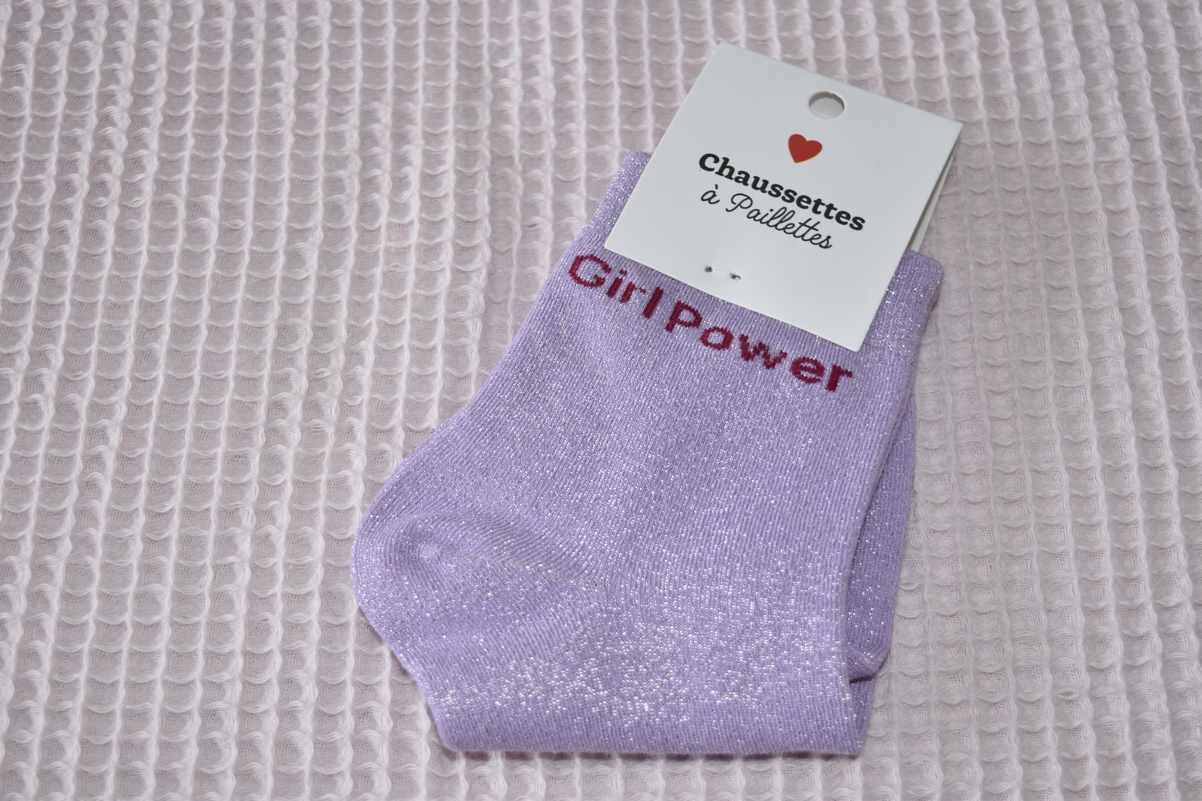 Chaussettes "Girl Power"
